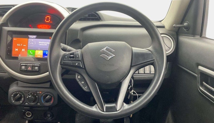 2020 Maruti S PRESSO VXI PLUS AMT, Petrol, Automatic, 70,849 km, Steering Wheel Close Up