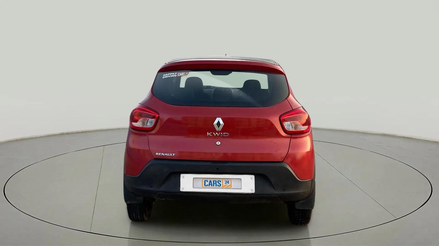 2019 Renault Kwid RXT 0.8 (O), Petrol, Manual, 68,995 km, Back/Rear