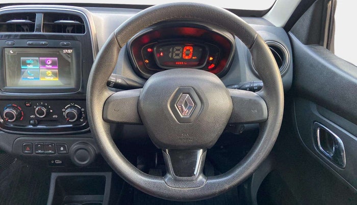 2019 Renault Kwid RXT 0.8 (O), Petrol, Manual, 68,995 km, Steering Wheel Close Up