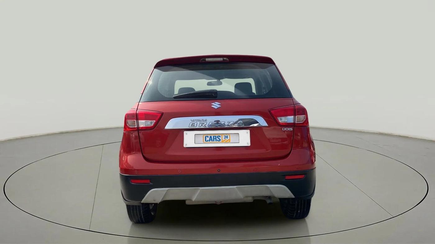 2019 Maruti Vitara Brezza ZDI AMT, CNG, Automatic, 88,956 km, Back/Rear