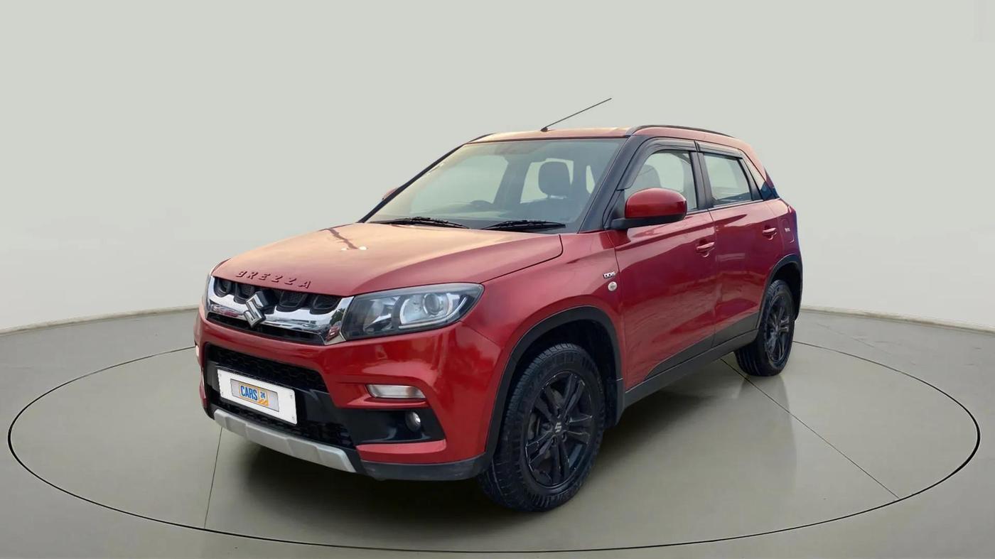2019 Maruti Vitara Brezza ZDI AMT, CNG, Automatic, 88,956 km, Left Front Diagonal