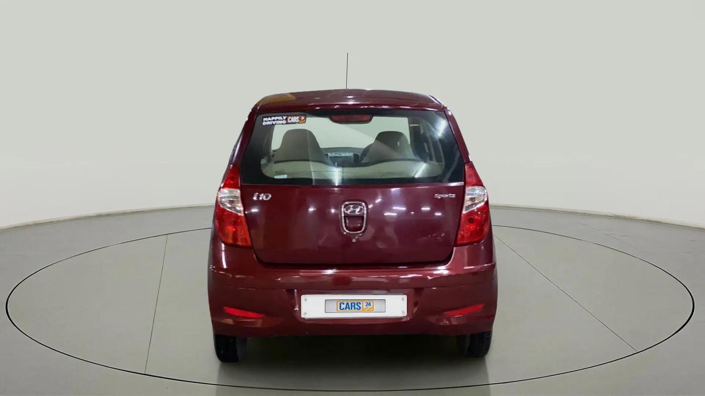 2015 Hyundai i10 SPORTZ 1.1, Petrol, Manual, 21,169 km, Back/Rear