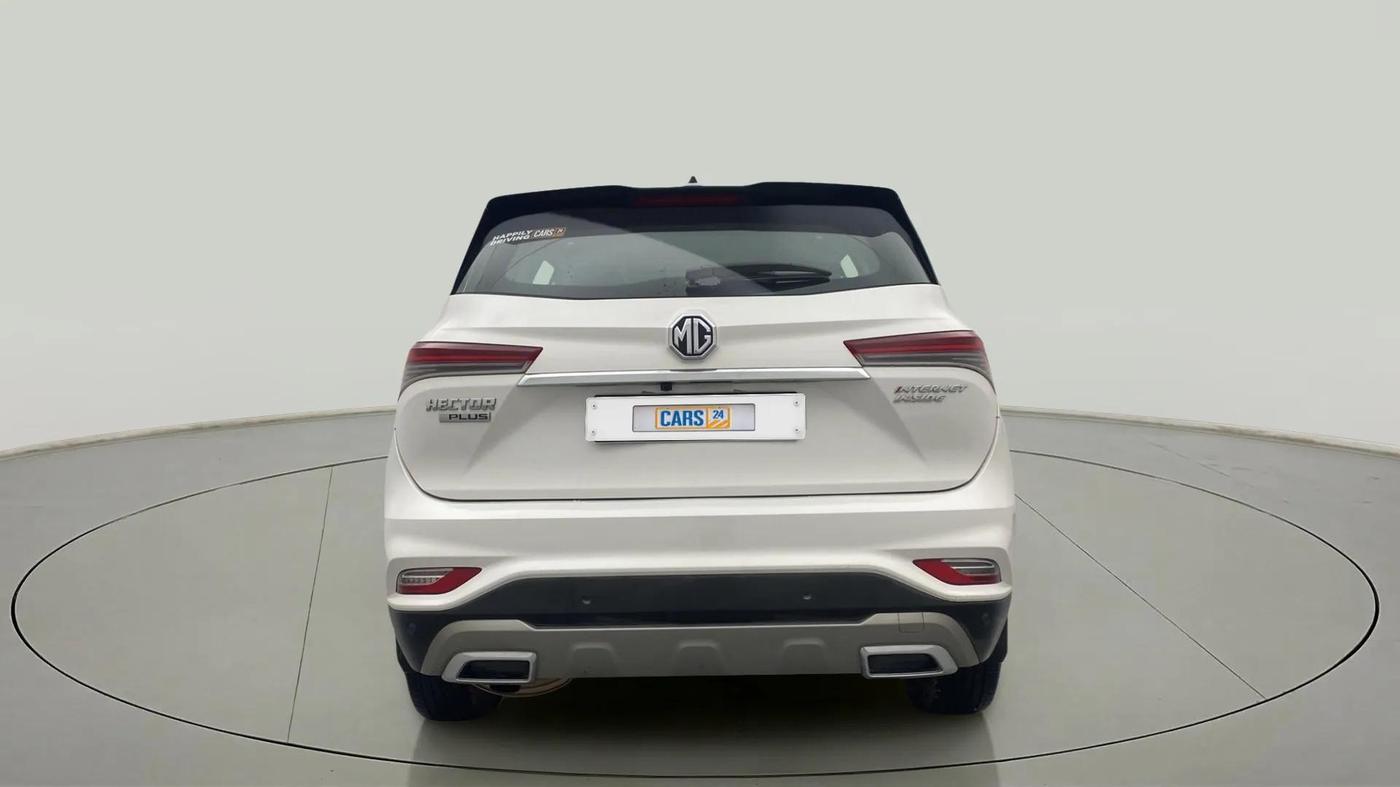 2021 MG HECTOR PLUS SHARP 1.5 PETROL TURBO DCT 6-STR DUAL TONE, Petrol, Automatic, 29,916 km, Back/Rear