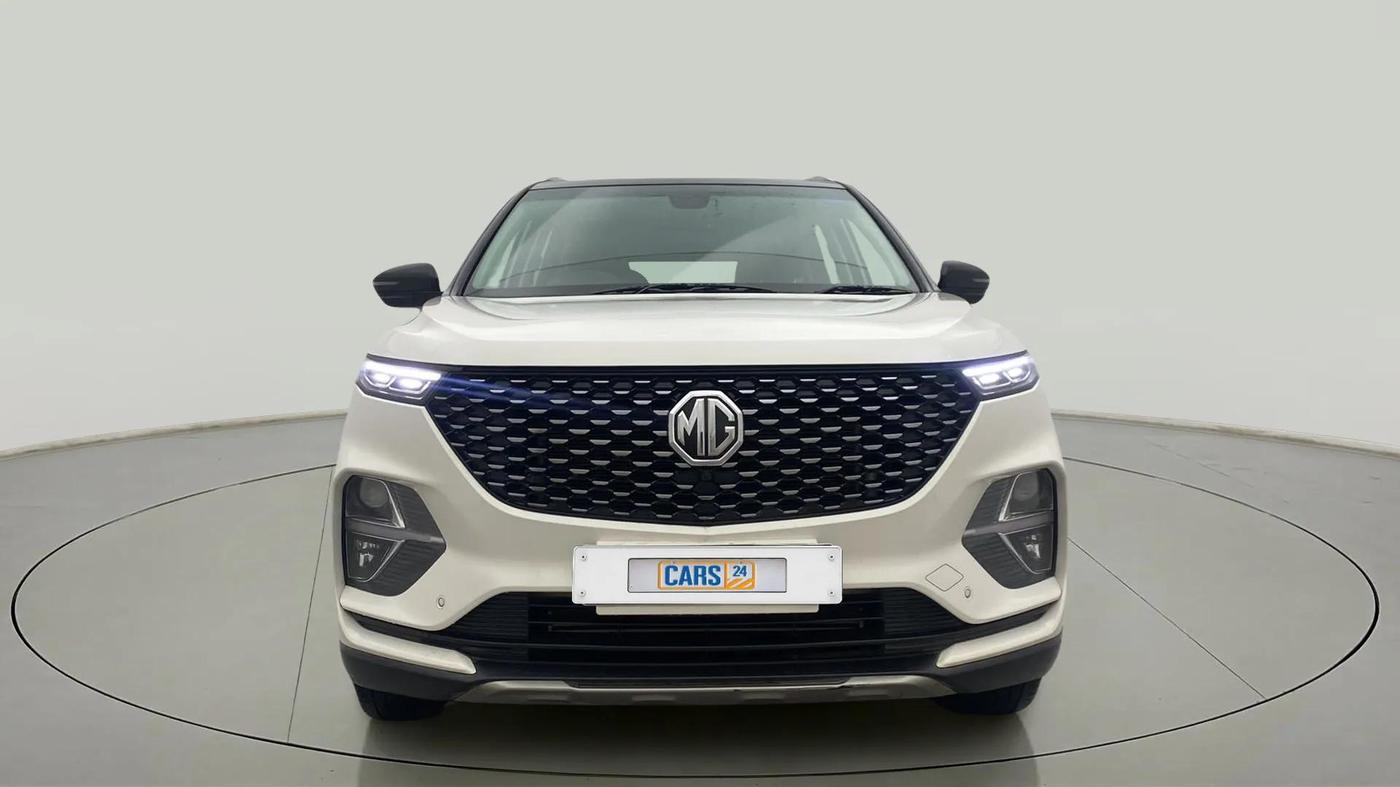2021 MG HECTOR PLUS SHARP 1.5 PETROL TURBO DCT 6-STR DUAL TONE, Petrol, Automatic, 29,916 km, Front