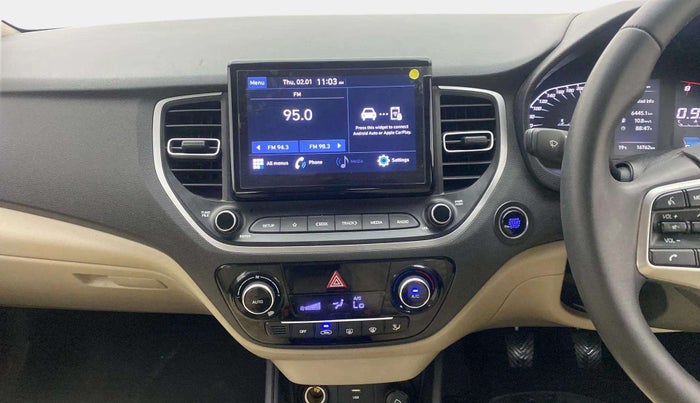 2021 Hyundai Verna SX 1.5 VTVT, Petrol, Manual, 16,862 km, Air Conditioner