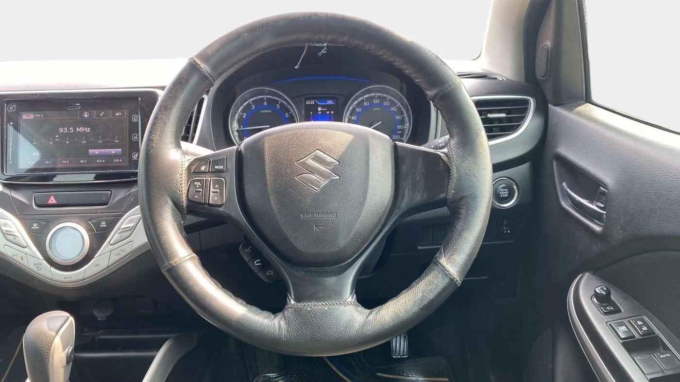 2018 Maruti Baleno ALPHA CVT PETROL 1.2, Petrol, Automatic, 51,065 km, Steering Wheel Close Up