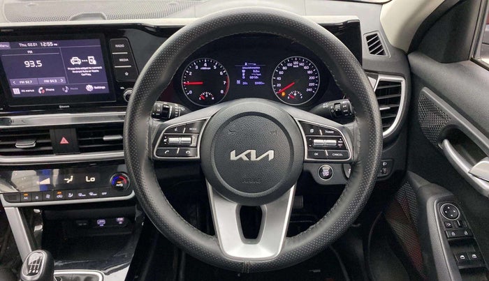 2022 KIA SELTOS HTK PLUS 1.5 IMT, Petrol, Manual, 33,477 km, Steering Wheel Close Up