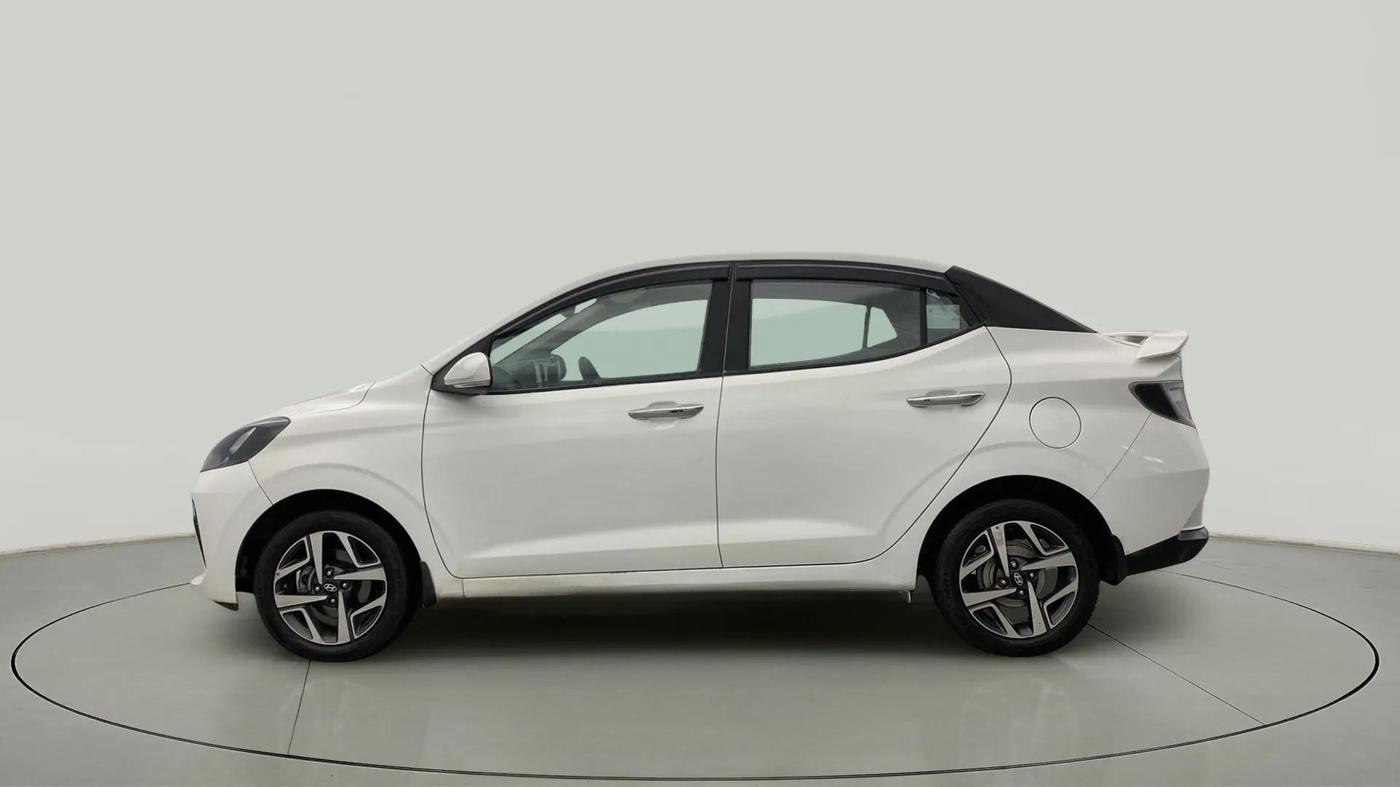 2023 Hyundai AURA SX 1.2 CNG, CNG, Manual, 33,699 km, Left Side