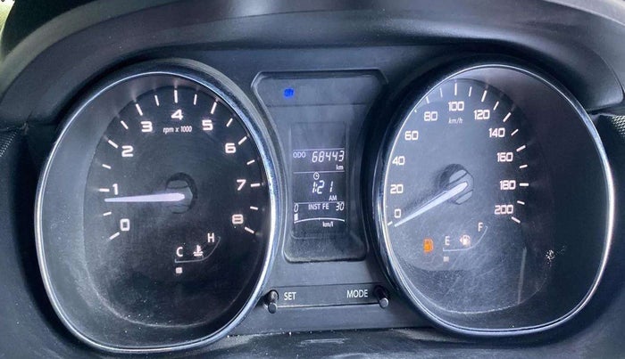 2018 Tata Tiago XZ PETROL, Petrol, Manual, 68,541 km, Odometer Image