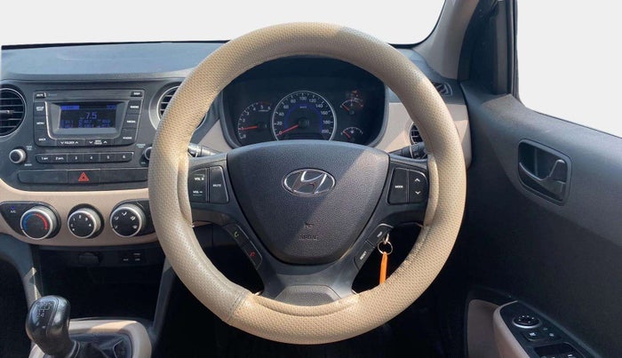 2018 Hyundai Grand i10 MAGNA U2 1.2 CRDI, Diesel, Manual, 58,305 km, Steering Wheel Close Up
