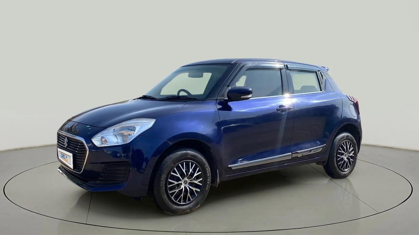 2019 Maruti Swift VXI, Petrol, Manual, 75,391 km, Left Front Diagonal