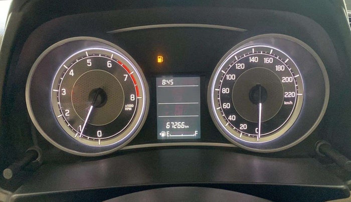 2019 Maruti Dzire VXI, Petrol, Manual, 67,266 km, Odometer Image