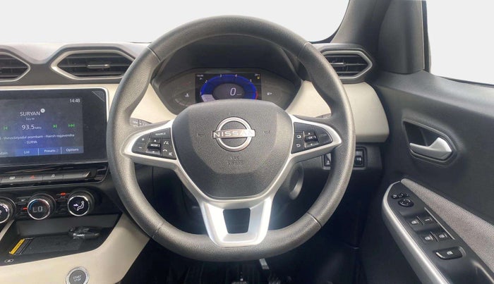 2023 Nissan MAGNITE XV TURBO CVT, Petrol, Automatic, 5,372 km, Steering Wheel Close Up