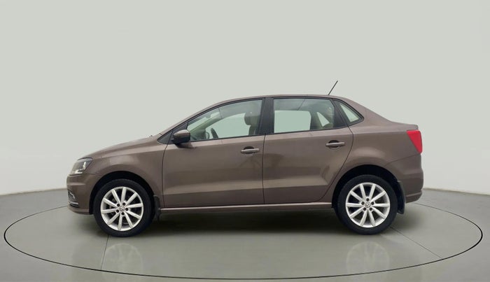 2017 Volkswagen Ameo HIGHLINE PLUS 1.5L AT 16 ALLOY, Diesel, Automatic, 30,160 km, Left Side