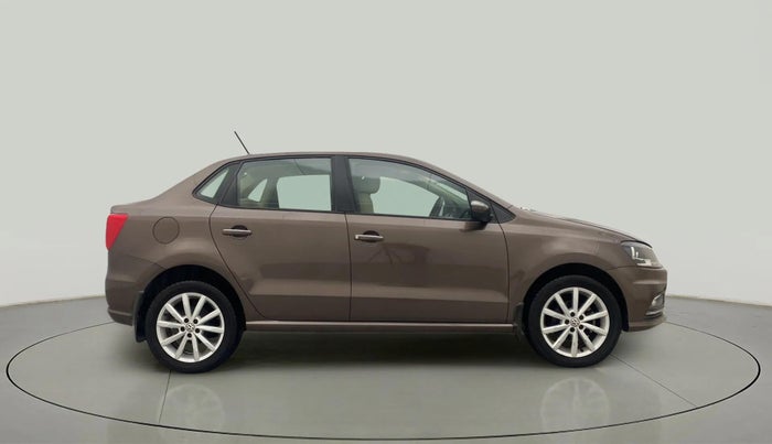 2017 Volkswagen Ameo HIGHLINE PLUS 1.5L AT 16 ALLOY, Diesel, Automatic, 30,160 km, Right Side View