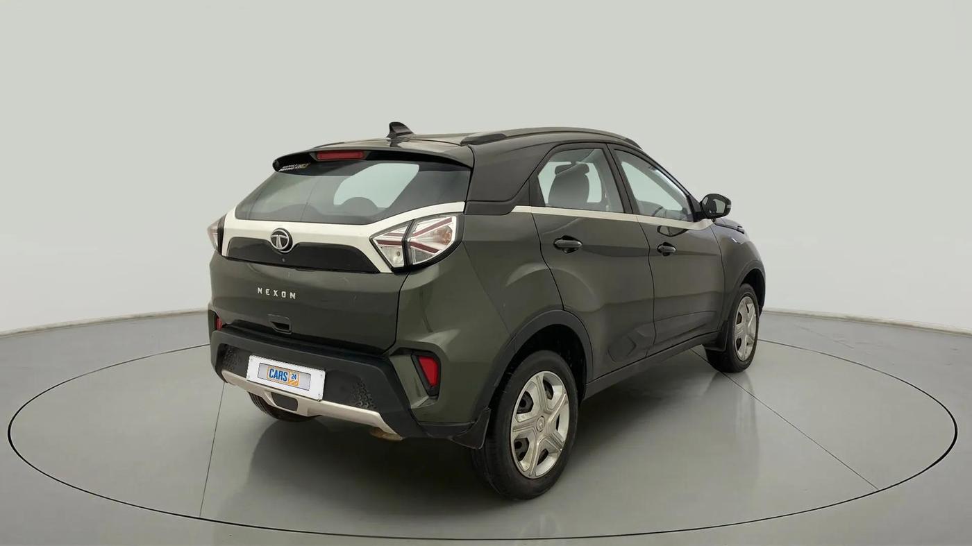 2020 Tata NEXON XZ PETROL, Petrol, Manual, 52,936 km, Right Back Diagonal