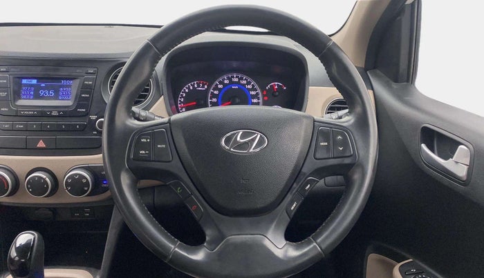 2016 Hyundai Grand i10 ASTA AT 1.2 KAPPA VTVT, Petrol, Automatic, 59,284 km, Steering Wheel Close Up