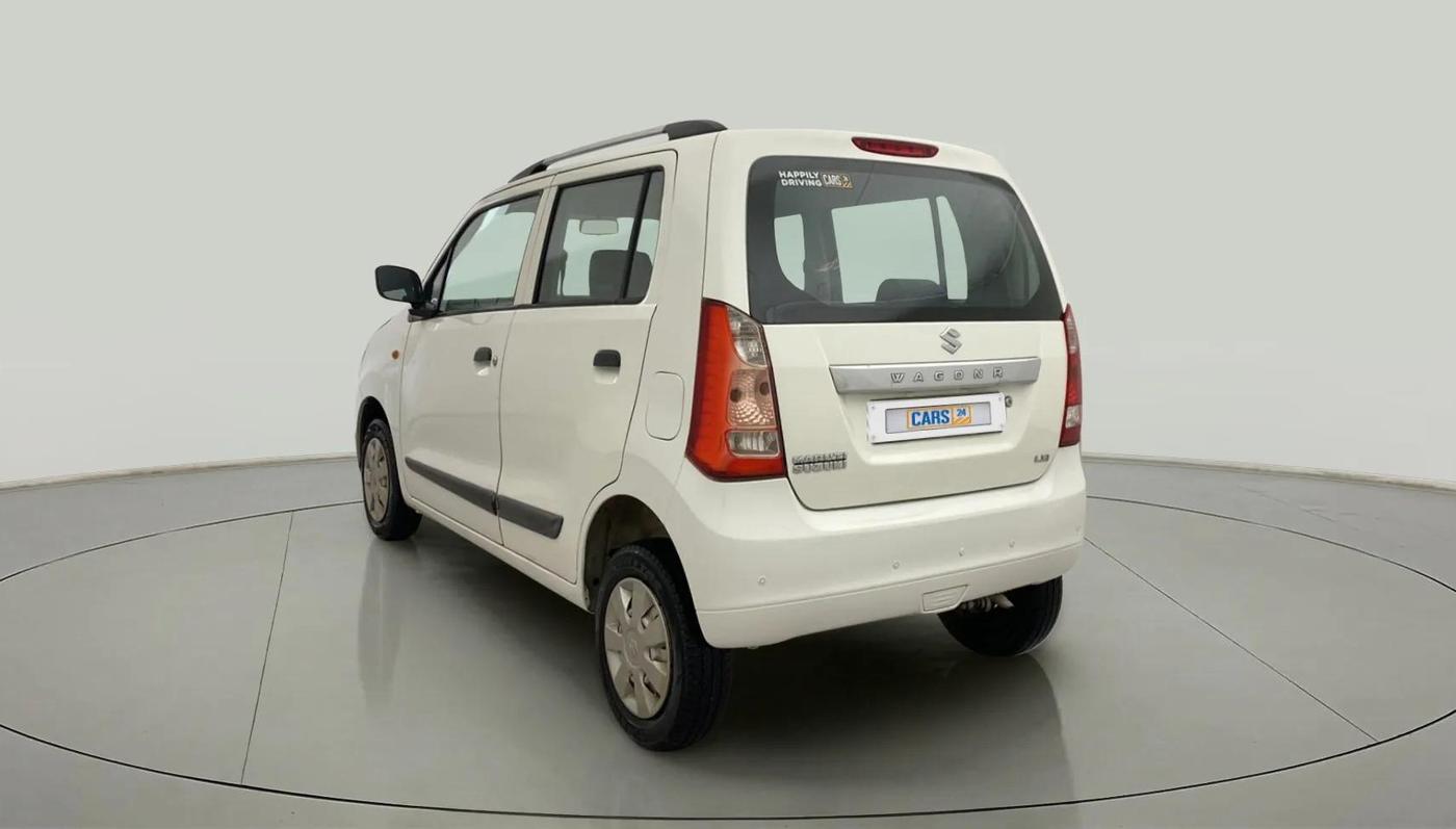 2015 Maruti Wagon R 1.0 LXI, Petrol, Manual, 58,675 km, Left Back Diagonal