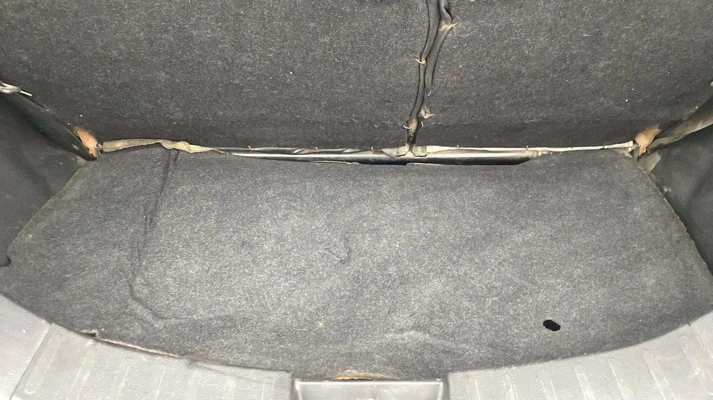 2015 Maruti Wagon R 1.0 LXI, Petrol, Manual, 58,675 km, Boot Inside