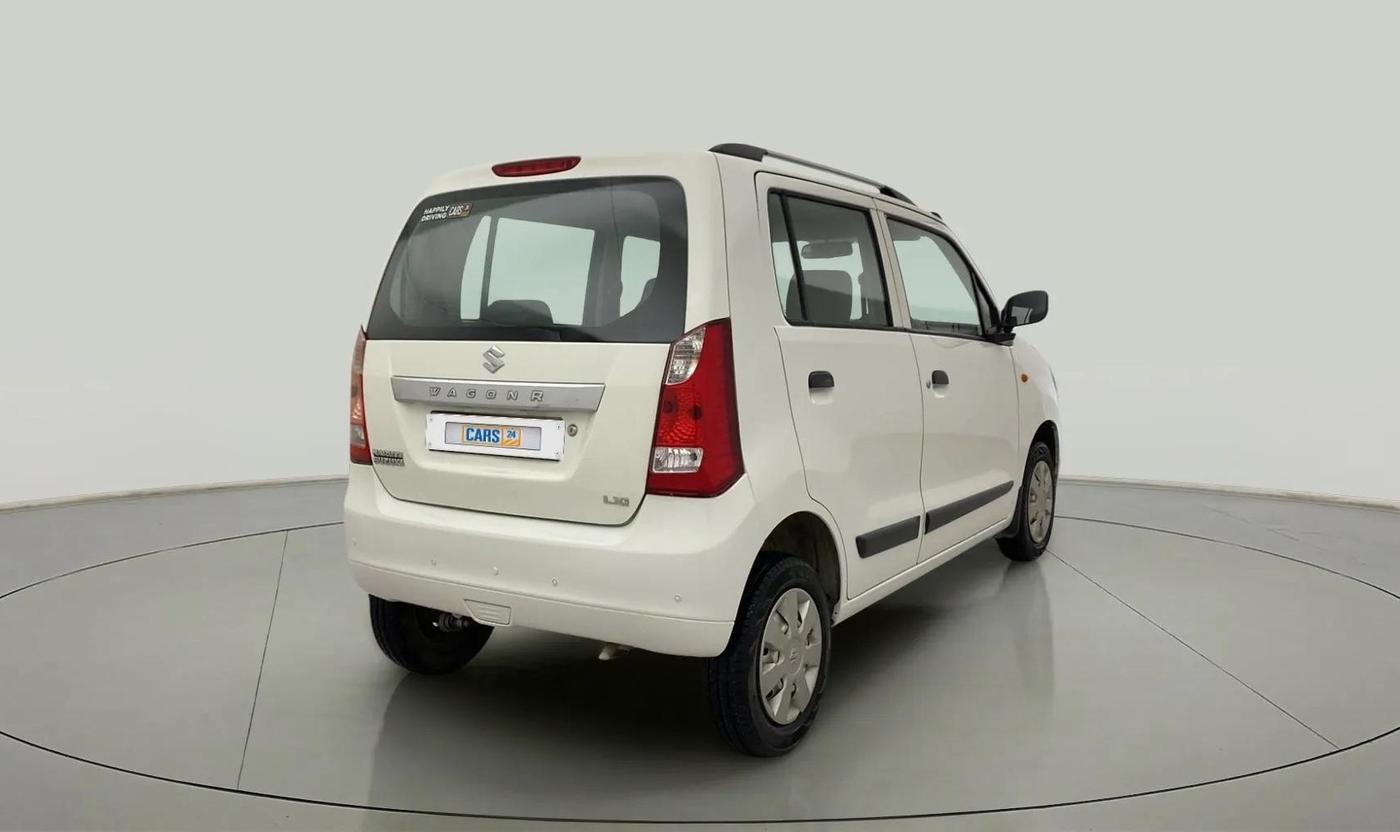 2015 Maruti Wagon R 1.0 LXI, Petrol, Manual, 58,675 km, Right Back Diagonal