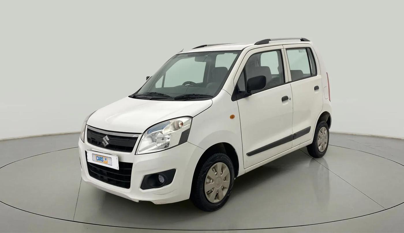 2015 Maruti Wagon R 1.0 LXI, Petrol, Manual, 58,675 km, Left Front Diagonal