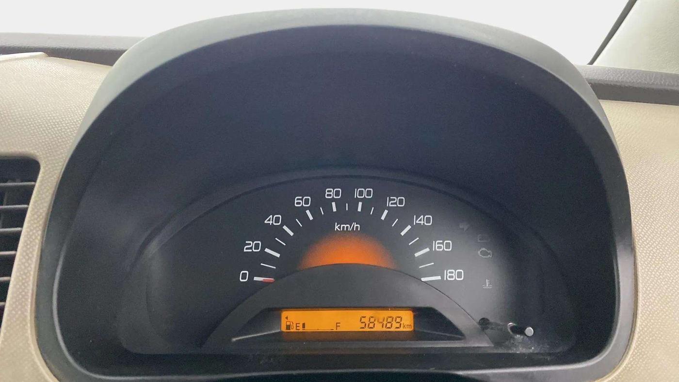 2015 Maruti Wagon R 1.0 LXI, Petrol, Manual, 58,675 km, Odometer Image
