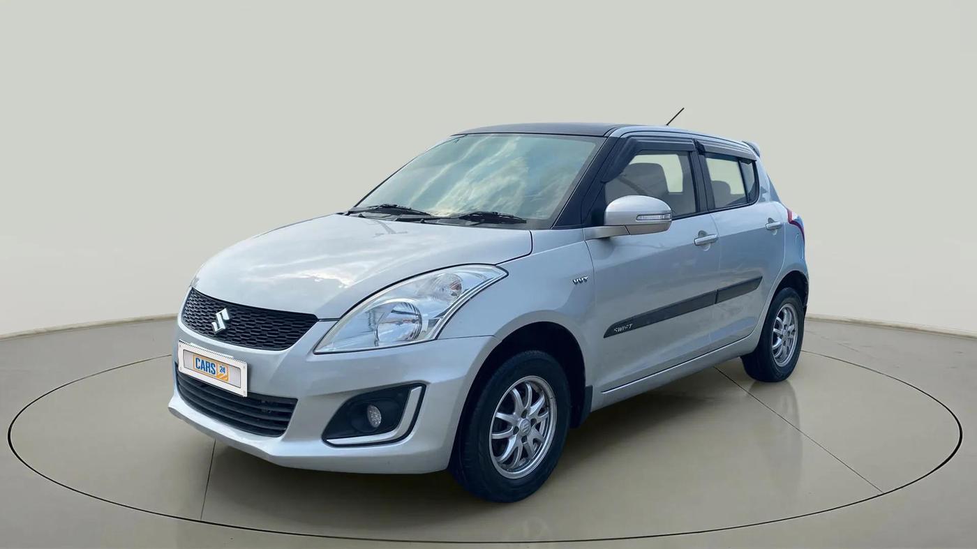 2017 Maruti Swift VXI O, Petrol, Manual, 98,709 km, Left Front Diagonal