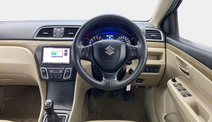 2019 Maruti Ciaz DELTA 1.5 SHVS MT PETROL, Petrol, Manual, 50,239 km, Steering Wheel Close Up