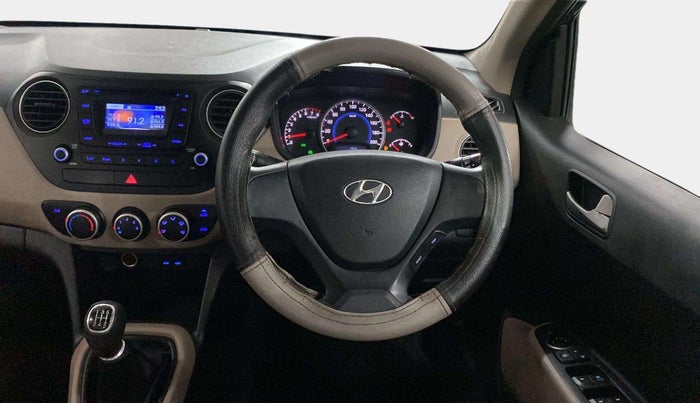 2014 Hyundai Grand i10 SPORTZ 1.2 KAPPA VTVT, Petrol, Manual, 13,976 km, Steering Wheel Close Up
