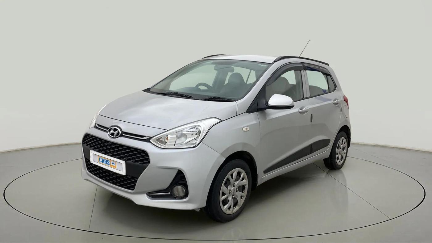 2017 Hyundai Grand i10 MAGNA AT 1.2 KAPPA VTVT, Petrol, Automatic, 34,149 km, Left Front Diagonal