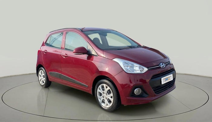 2016 Hyundai Grand i10 SPORTZ 1.2 KAPPA VTVT, Petrol, Manual, 31,912 km, Right Front Diagonal