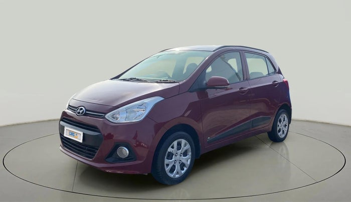 2016 Hyundai Grand i10 SPORTZ 1.2 KAPPA VTVT, Petrol, Manual, 31,912 km, Left Front Diagonal