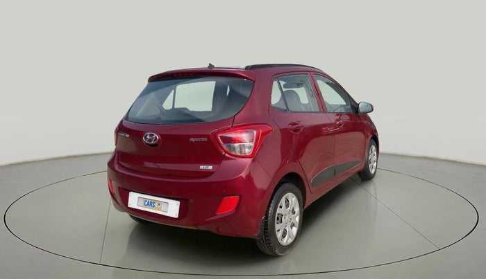 2016 Hyundai Grand i10 SPORTZ 1.2 KAPPA VTVT, Petrol, Manual, 31,912 km, Right Back Diagonal