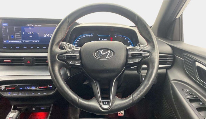 2022 Hyundai NEW I20 N LINE N8 1.0 TURBO GDI DCT, Petrol, Automatic, 6,401 km, Steering Wheel Close Up