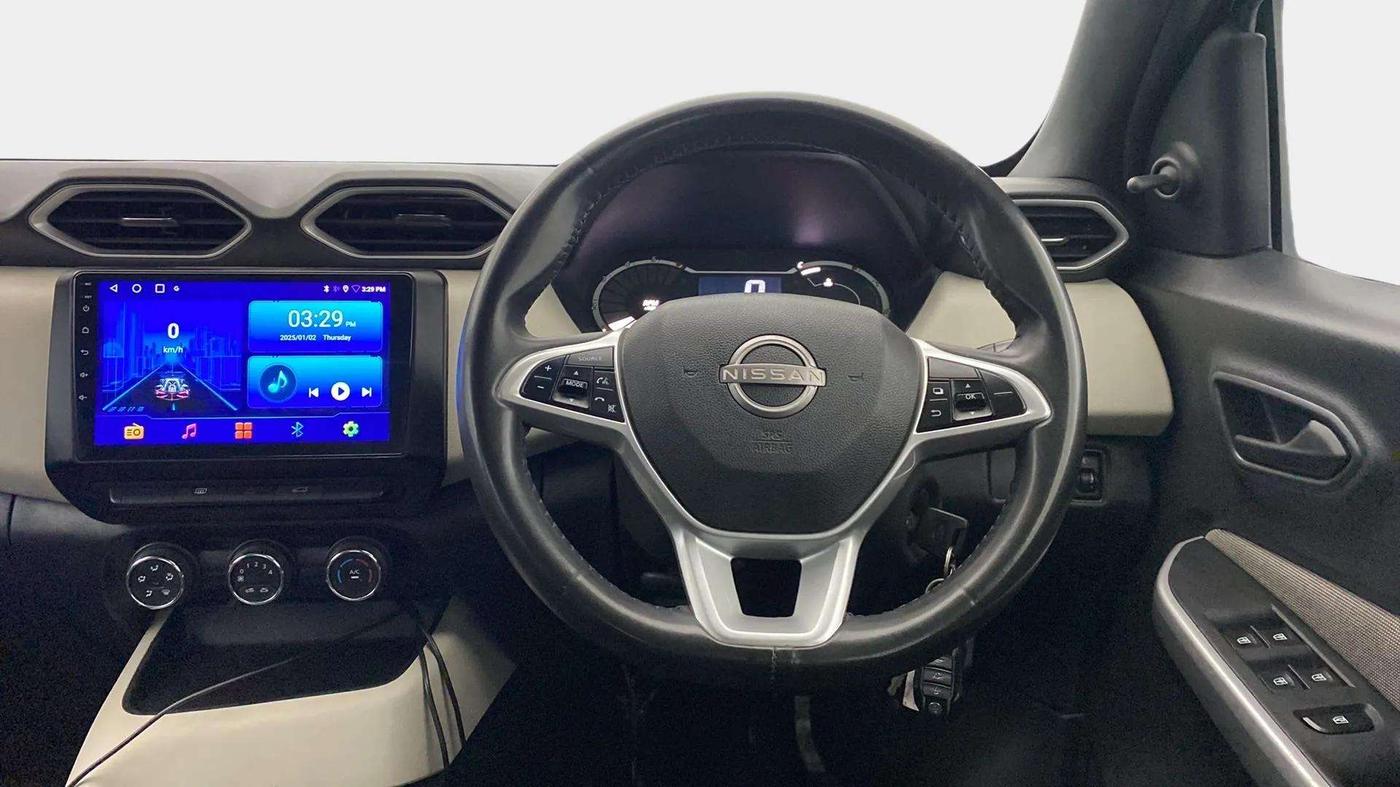 2022 Nissan MAGNITE XE, Petrol, Manual, 22,360 km, Steering Wheel Close Up