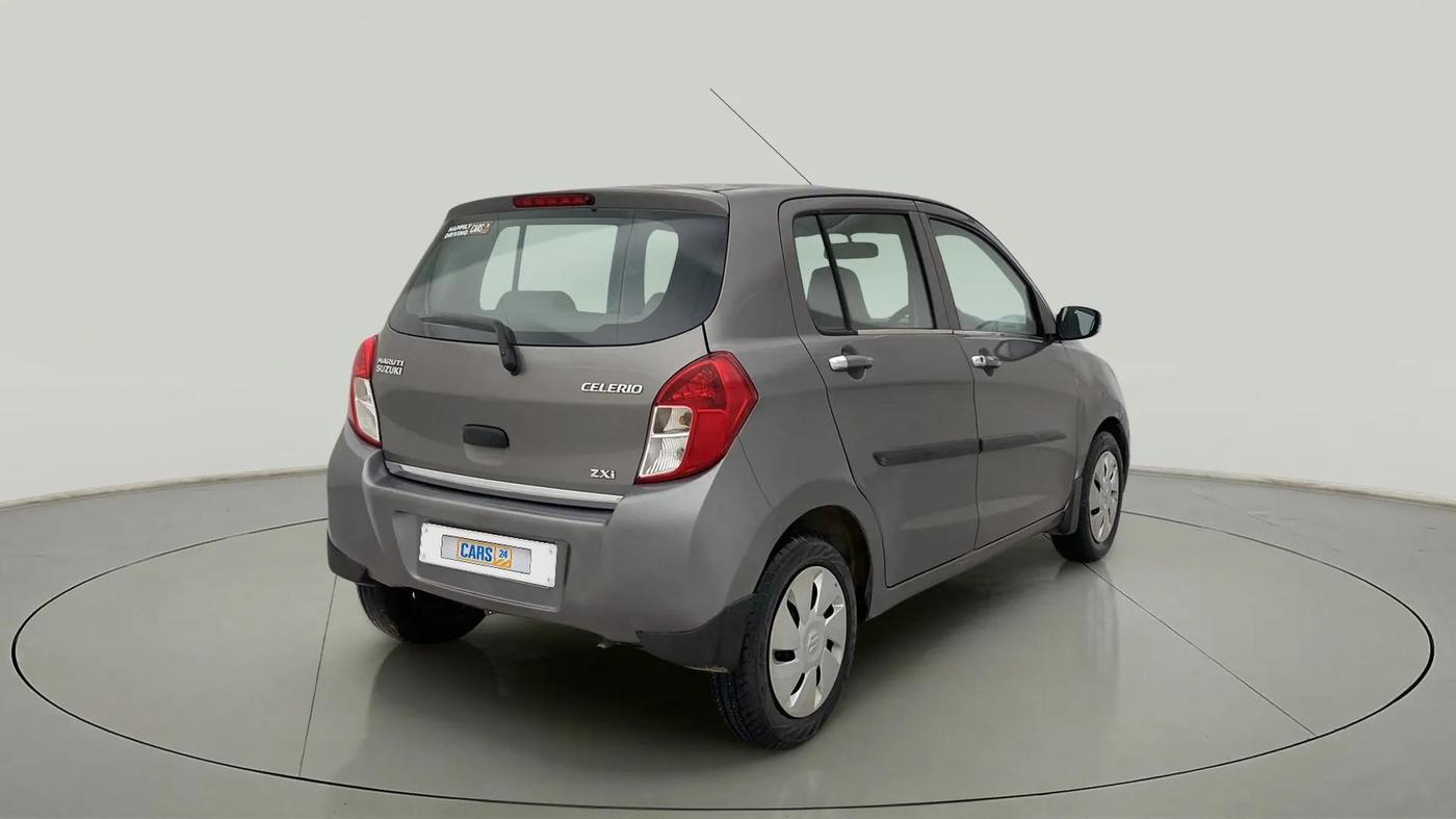 2015 Maruti Celerio ZXI AMT, Petrol, Automatic, 69,774 km, Right Back Diagonal