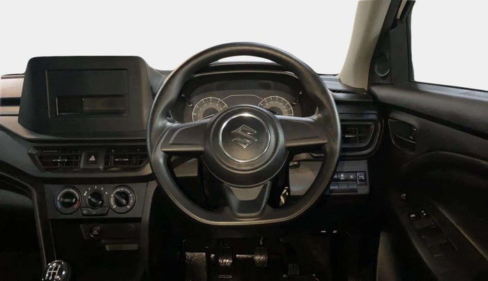 2024 Maruti BREZZA LXI, Petrol, Manual, 6,190 km, Steering Wheel Close Up