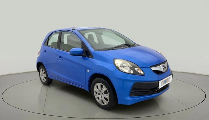 2014 Honda Brio S MT, Petrol, Manual, 66,830 km, Right Front Diagonal