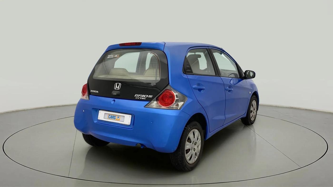 2014 Honda Brio S MT, Petrol, Manual, 66,888 km, Right Back Diagonal
