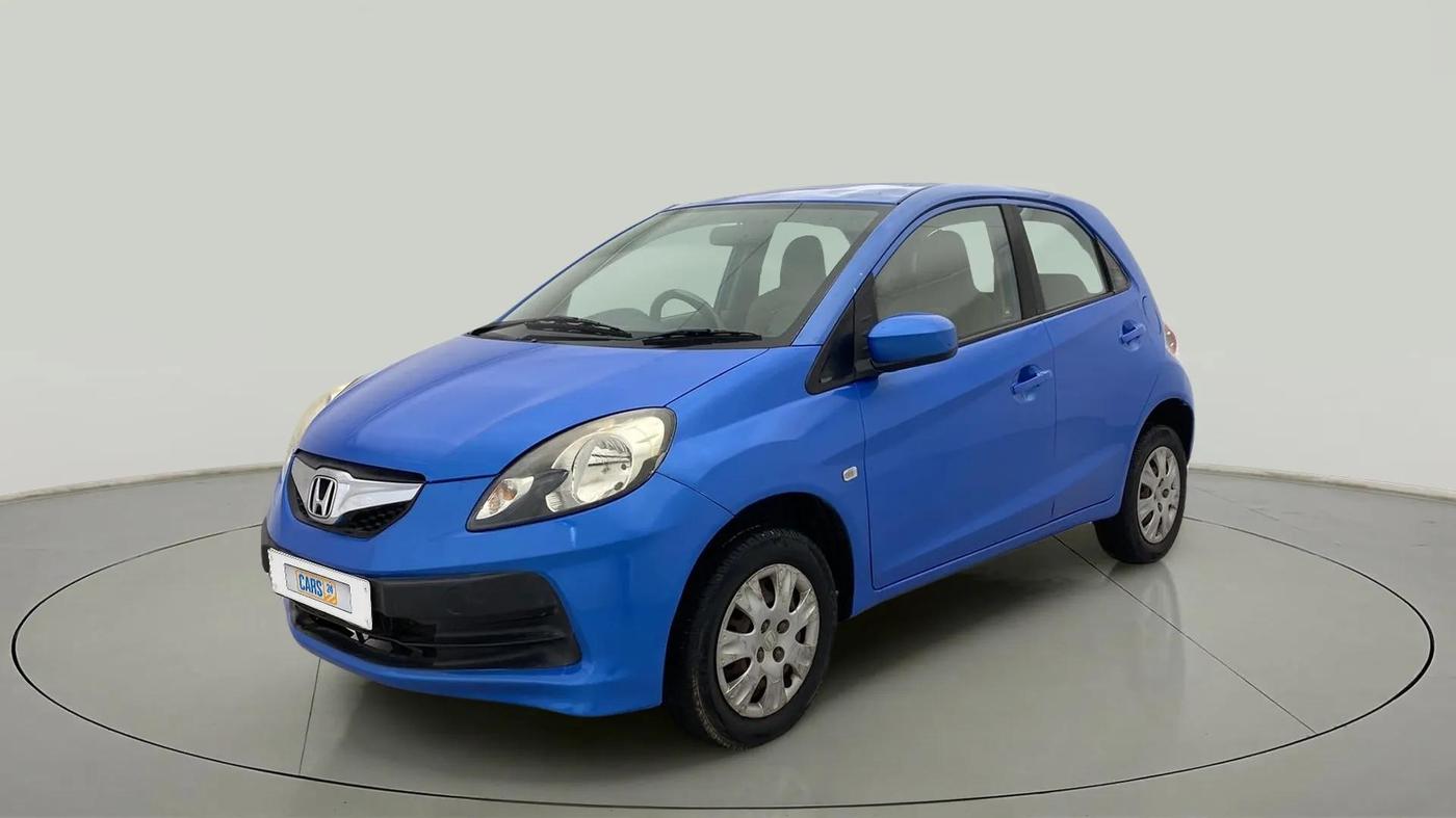 2014 Honda Brio S MT, Petrol, Manual, 66,888 km, Left Front Diagonal
