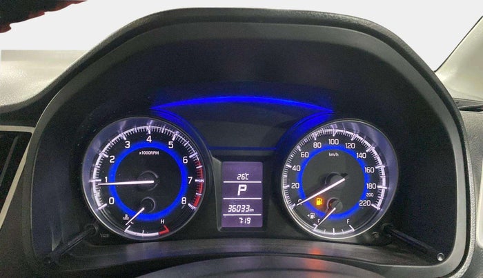 2018 Maruti Baleno DELTA CVT PETROL 1.2, Petrol, Automatic, 36,217 km, Odometer Image