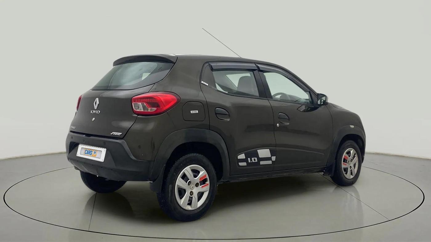 2017 Renault Kwid RXT 1.0, Petrol, Manual, 50,703 km, Right Back Diagonal