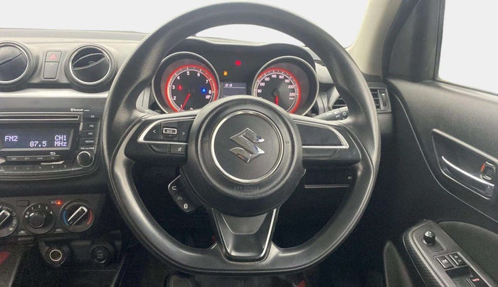 2018 Maruti Swift VXI, Petrol, Manual, 99,542 km, Steering Wheel Close Up