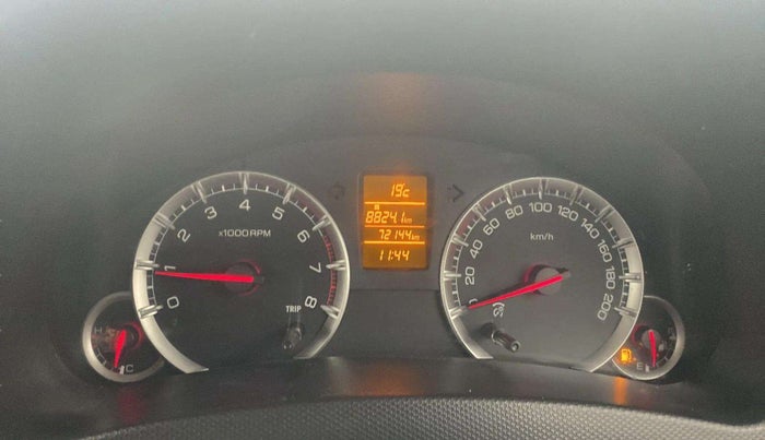 2013 Maruti Swift ZXI, Petrol, Manual, 72,168 km, Odometer Image