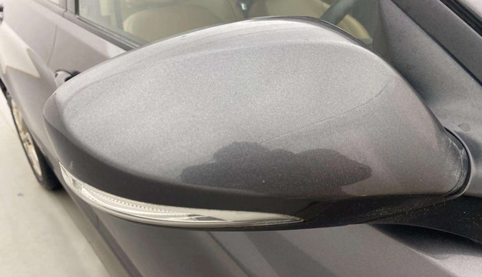 2013 Hyundai Verna FLUIDIC 1.6 VTVT SX, Petrol, Manual, 70,573 km, Right rear-view mirror - Minor noise