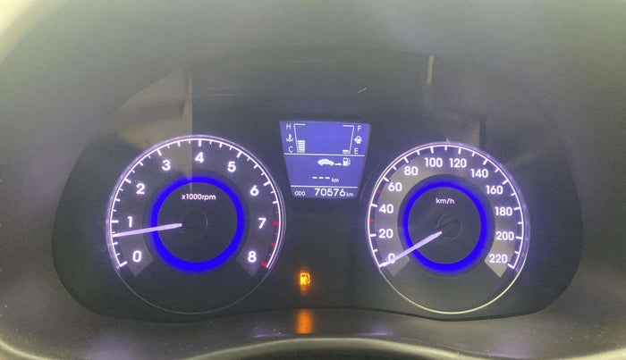 2013 Hyundai Verna FLUIDIC 1.6 VTVT SX, Petrol, Manual, 70,573 km, Odometer Image
