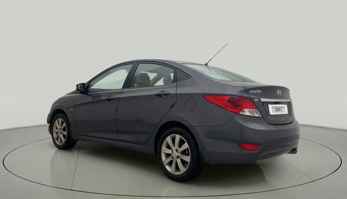2013 Hyundai Verna FLUIDIC 1.6 VTVT SX, Petrol, Manual, 70,573 km, Left Back Diagonal