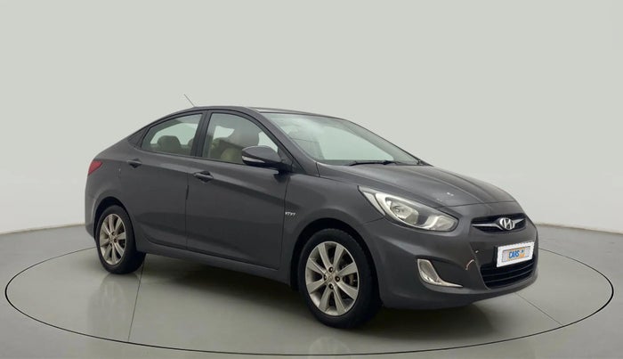 2013 Hyundai Verna FLUIDIC 1.6 VTVT SX, Petrol, Manual, 70,573 km, Right Front Diagonal