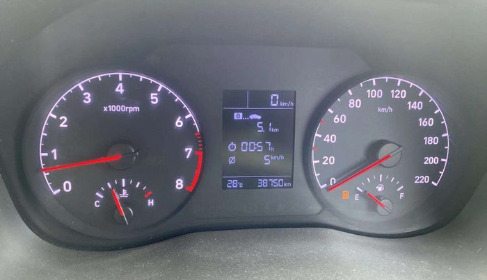 2018 Hyundai Verna 1.6 VTVT SX, Petrol, Manual, 38,823 km, Odometer Image