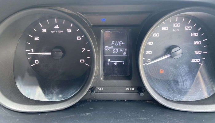 2018 Tata Tiago XT PETROL, Petrol, Manual, 60,181 km, Odometer Image